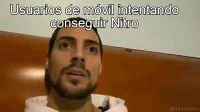 Quiero mi nitro 😢