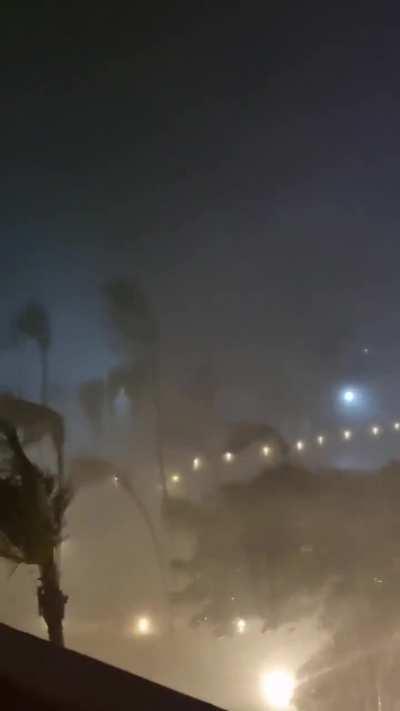 Category 5 hurricane Otis in Acapulco, Mexico. October 25, 2023.