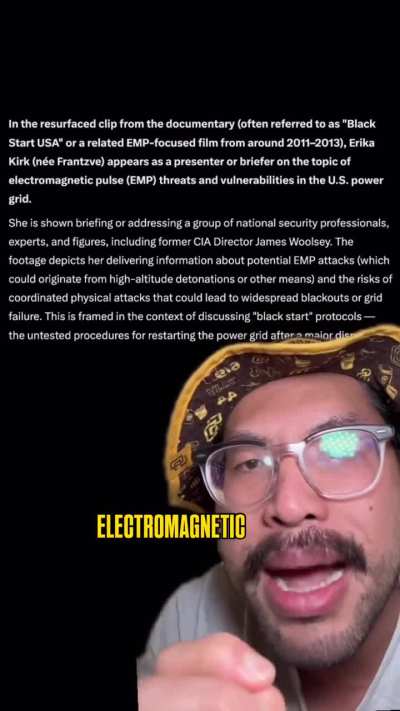 Old documentary footage surfaces of Erika Kirk moonlighting as a CIA agent