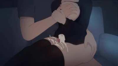 Making Him Cum with Her Thick Thighs