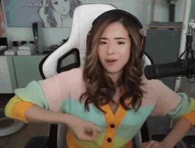 Give me a JOI as Pokimane