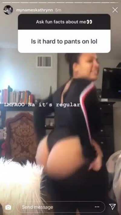 Just something to post since her content has dried up and she keep disappearing