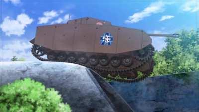 This scene never gets old (Girls und Panzer)