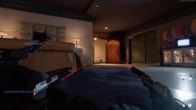 Was waiting to get revenge on a couple of campers when this happened