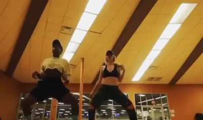 Killer workout with @shes_adollbaby