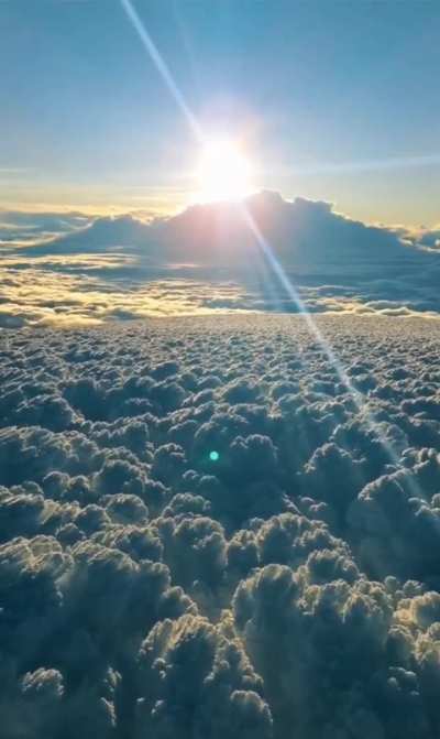 To walk on clouds