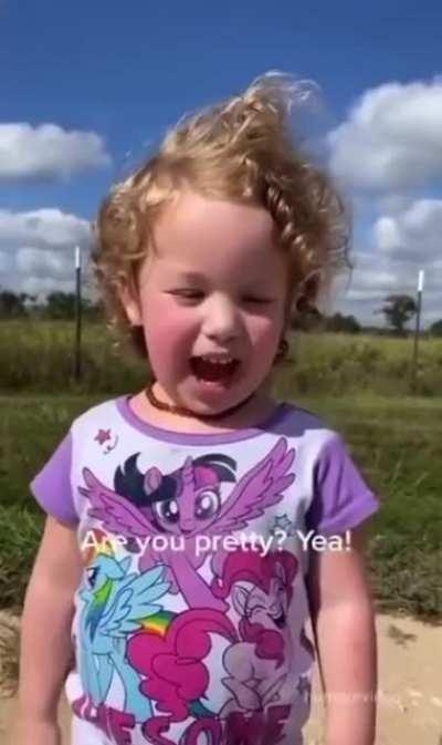 Kids being honest never fails to make me smile