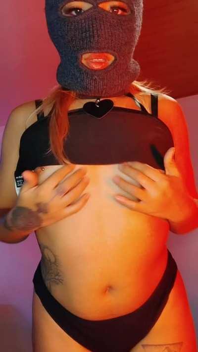 sometimes angel sometimes devil for that i only have one nipple pierced