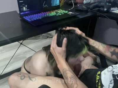 I’m always annoying him with my craving to suck his cock