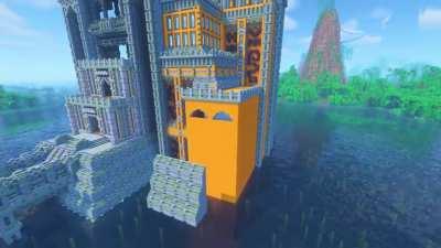 jungle temple megabuild timelapse