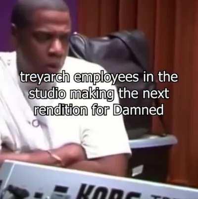 Treyarch employees in the studio making the next rendition Damned