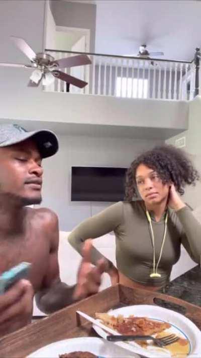 Goddamn stuttering ahh nigga😂