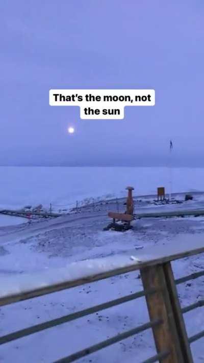 This is what Antarctica looks like outside at midday from Scott Base. Credit: mattykjordan