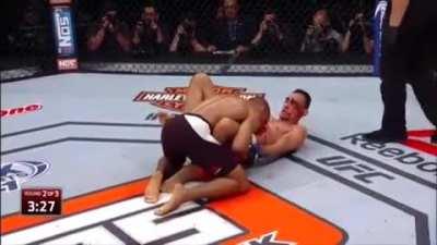 The elbows of Tony Ferguson