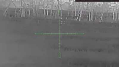 A Ukrainian sniper from the 231st Dnipro TDF taking out 3 Russian soldiers in the Donetsk region.