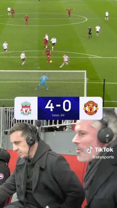 All 7 goals with Carragher and Neville face cam