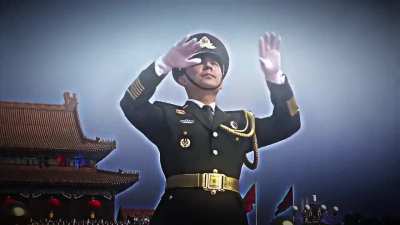 China's reaction to Trump's parade: not impressed🤭