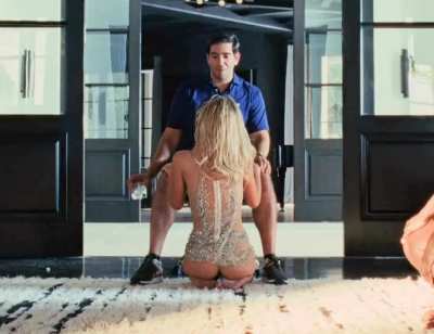 Every shot of Lily Rose-Depp’s ass in a thong from last night’s The Idol finale (Slowed-Brightened-AI Enhanced)