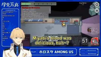 As expected of our resident dark knight...committing cheerful murder