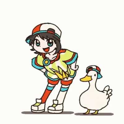 Duck dancing to Hey ya