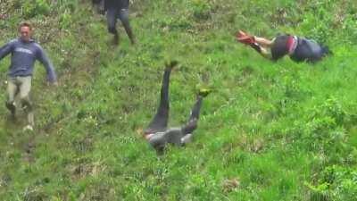 HMFT after I sprint downhill on a steep slope