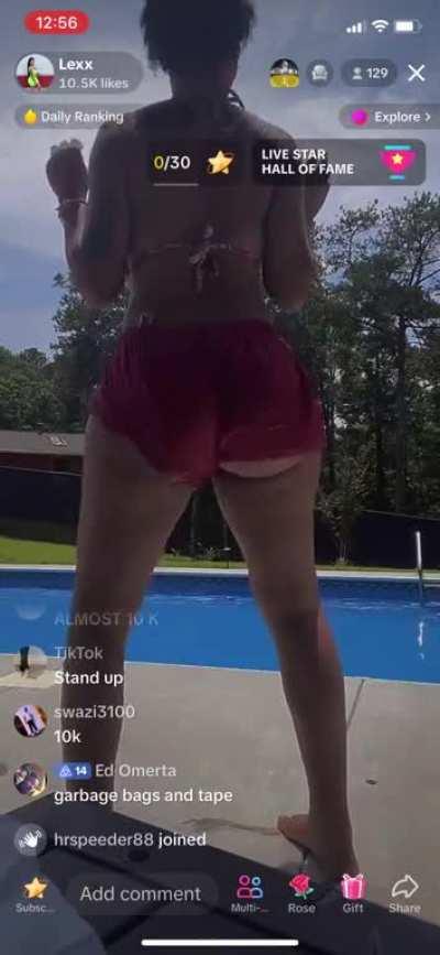 TikTok thot does 360 at 10k likes