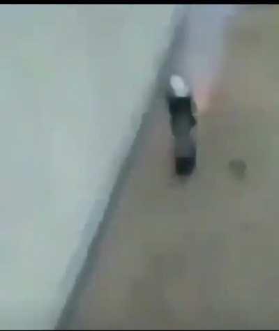 Guy sets off hairspray bomb in a city as an “experiment”.