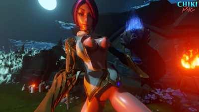 Fiora's POV animation (Chikipiko)[League of Legends]