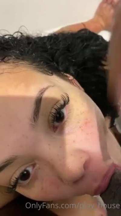 No wonder why she told buddy to not nut in her face before 💀💀💀