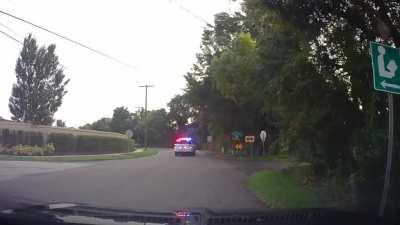 [USA] This guy ran a stop sign and paid the price