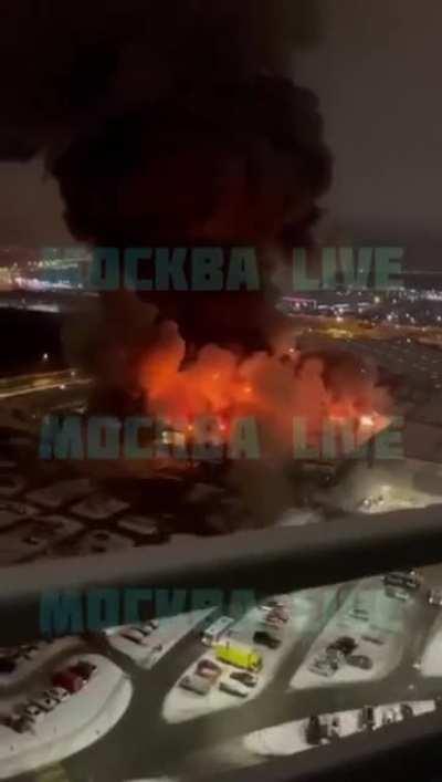 Moscow shopping center explosion today