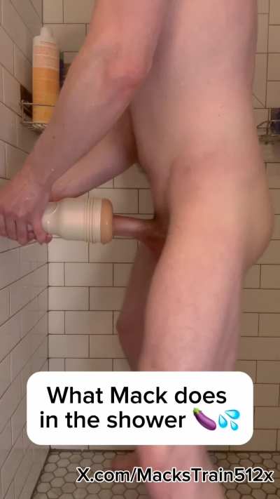 What I do in the shower vs normal guys