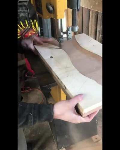 How I make a drunken cutting board