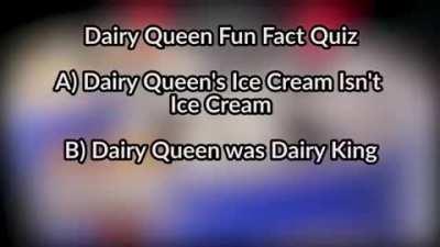 Dairy Queen fun facts