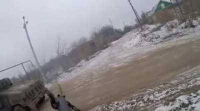 Fierce fighting Ukrainian army breaks through the Rashists Somewhere in Bakhmut.
