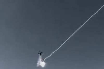 ua pov, Russian Ka-52 helicopter taken down by Ukrainians.