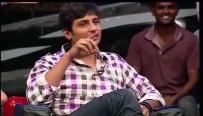 Sickening joke by Jeeva and Sathyan (2012). Good that such shit isn't normalized any more