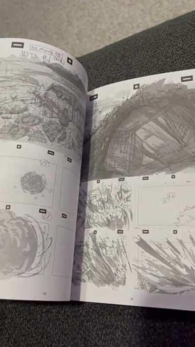 Got these staff books from the animators of Mushoku Tensei