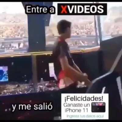 Fua mira esa suerte amigo