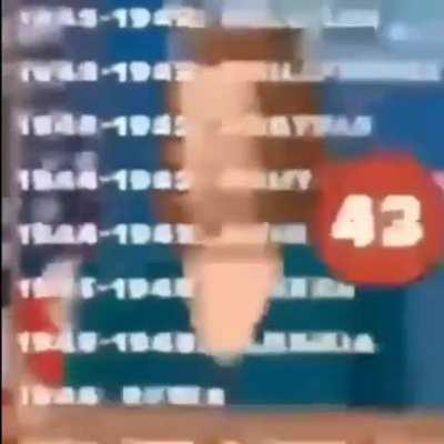 But she says it wasn't the policy of the United States!