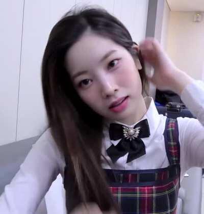 Dahyun imitating Chaeyoung's imitation