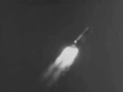 First trial of the Atlas-Centaur expendable launch vehicle at Cape Canaveral ends in failure within a minute of launch on May 8th 1962