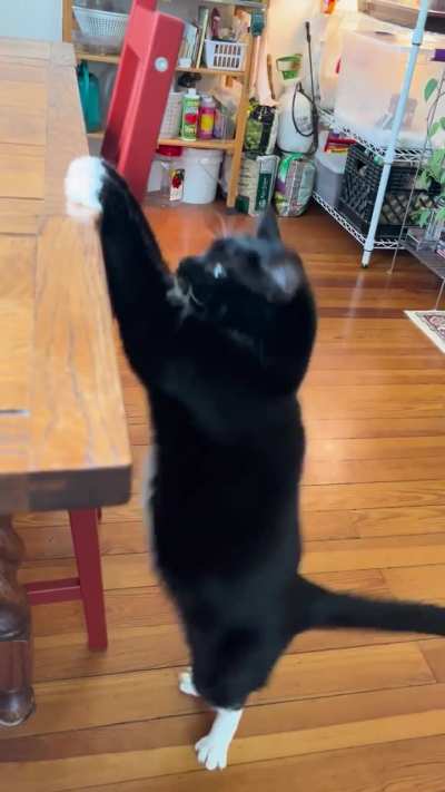 She’s not the most coordinated