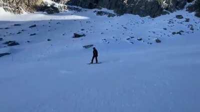 Friend films me w/o helmet and gets a minor concussion, he's ok now