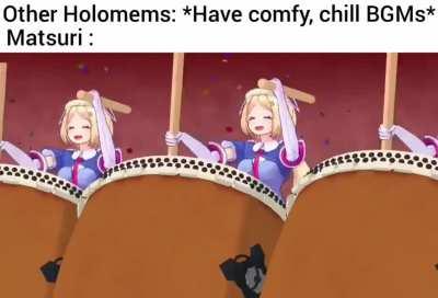 Matsuri's BGM hits differently