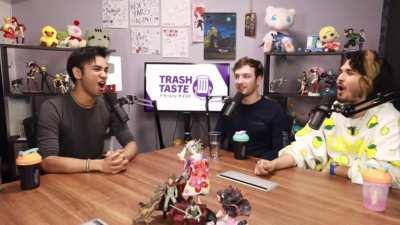 1 second from every episode of Trash Taste