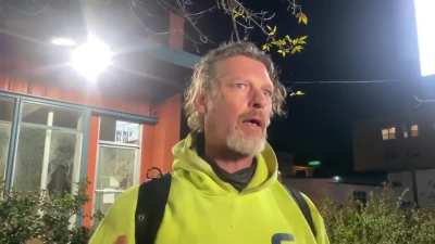 Eyewitness says what he saw as the mob of #antifa black bloc descended on northeast Portland tonight for their anti-capitalism Halloween riot.