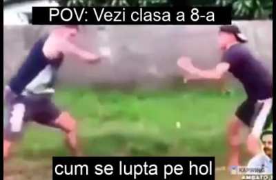 Clasa 8-a anul acesta parca mai calmi ca anul trecut.