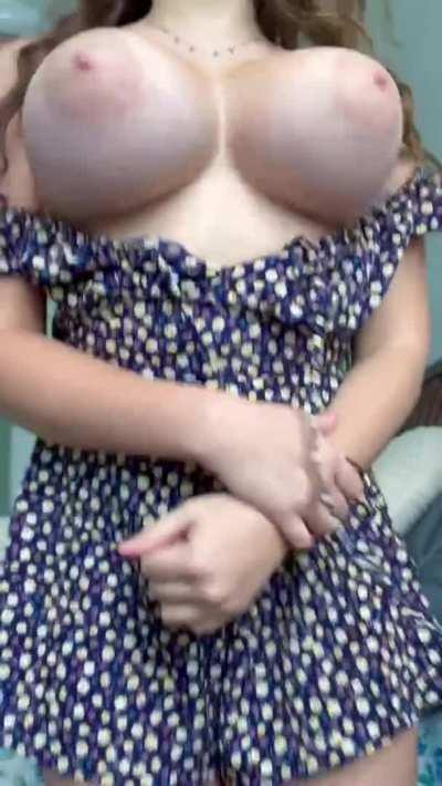 did you expect my natural boobs to be so big and perky? (19f)