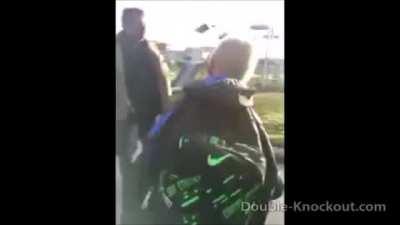 kid trying to fight with Elden Ring boss